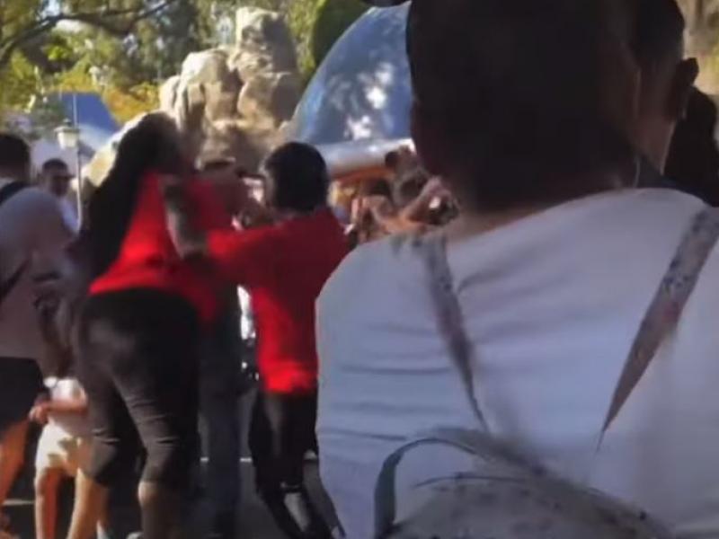 ΗΠΑ: Απίστευτο ξύλο μεταξύ μαμάδων στην Disneyland μπροστά στα παιδιά τους! (Βίντεο)