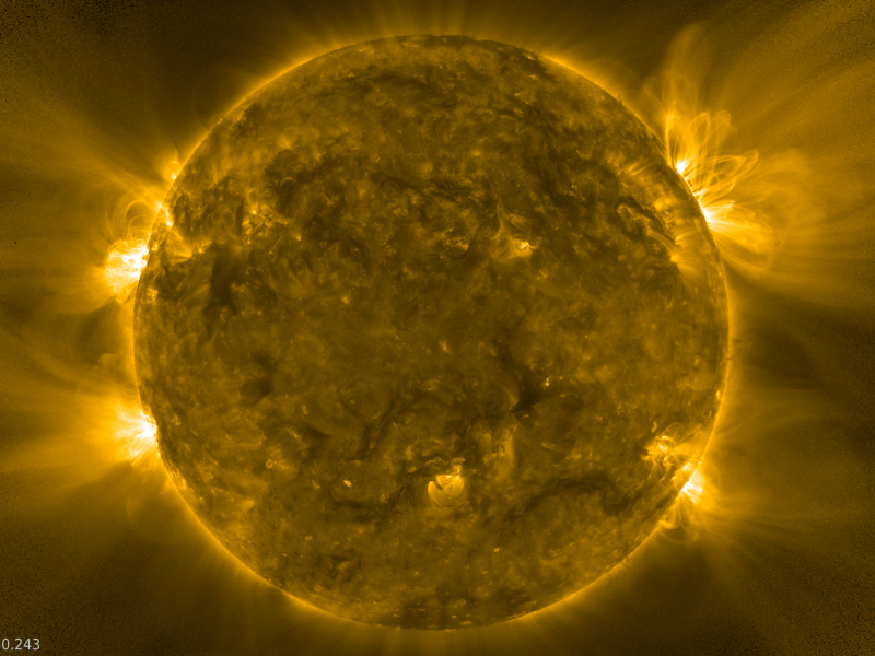 NASA: Η ισχυρότερη έκρηξη στον Ήλιο τα τελευταία 6 χρόνια (Vid)