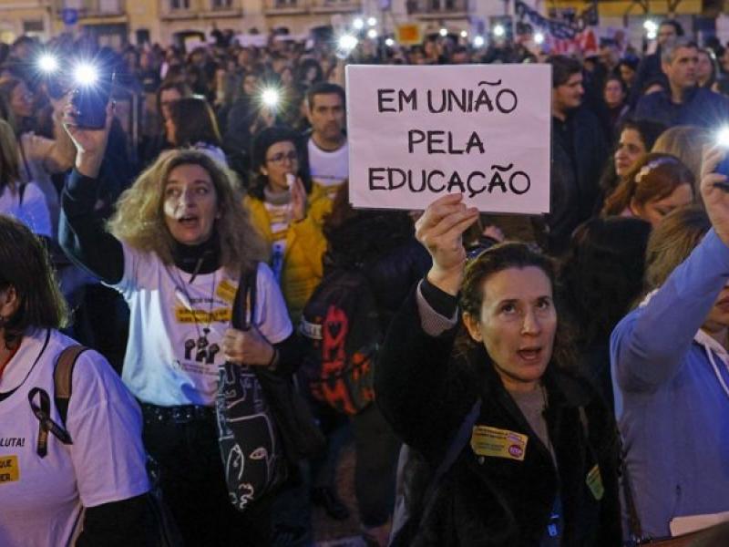 πορτογαλία απεργία εκπαιδευτικων