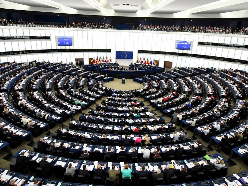 Ευρωκοινοβούλιο: «Ντου» δεκάδων ατόμων - Η διαμαρτυρία για τον Οτσαλάν