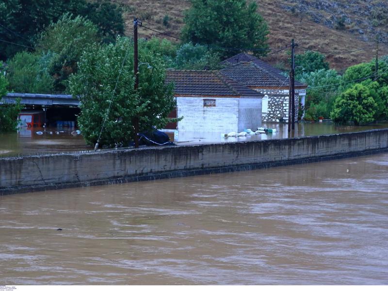 πλημμύρα στην Καρδίτσα