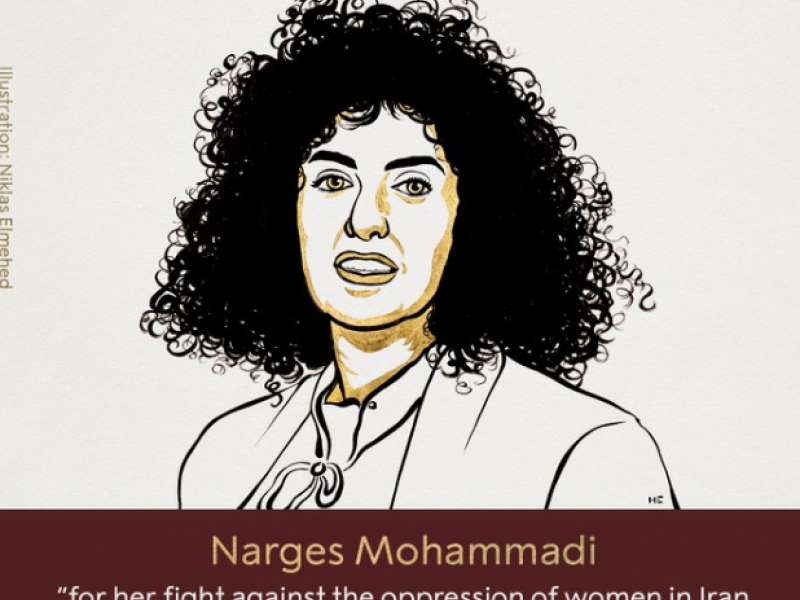 Νόμπελ Ειρήνης: Στην Ιρανή Ναργκίς Μοχαμαντί