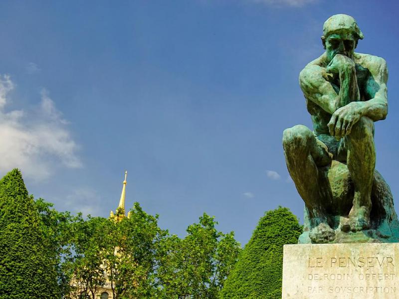 Le Penseur (Ο σκεπτόμενος), 1882, Παρίσι, Μουσείο Ροντέν