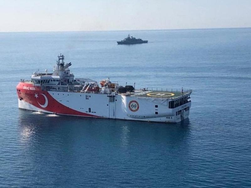 Νέα τουρκική Navtex: Μέχρι την 1η Σεπτεμβρίου το Oruc Reis στην ανατολική Μεσόγειο
