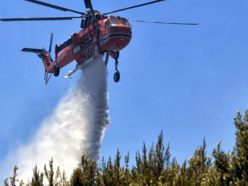 Αγρίνιο: Φωτιά σε δασική έκταση στην περιοχή Αστροβίτσα Αιτωλικού
