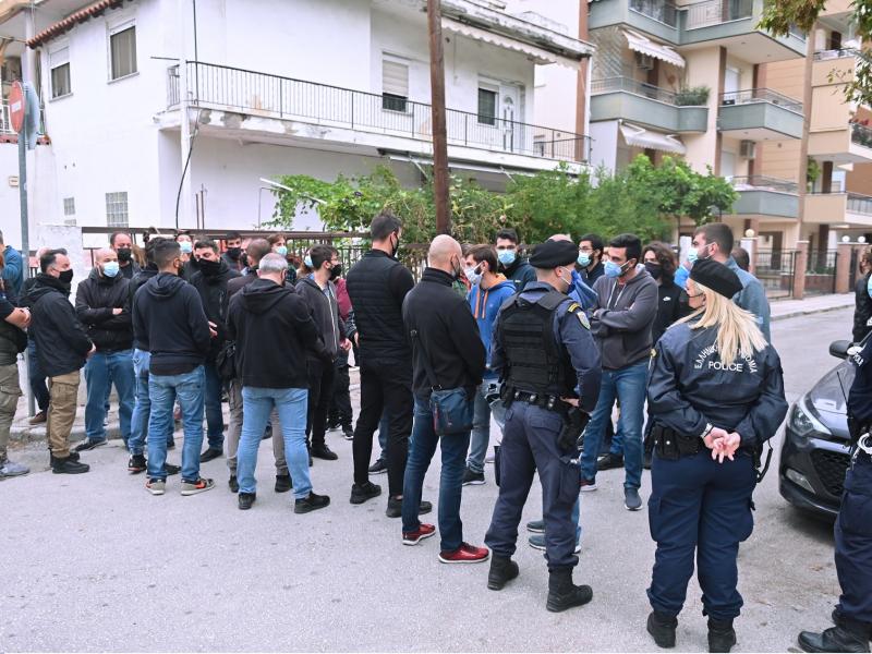 Αστυνομικοί στο ΕΠΑΛ Σταυρούπολης