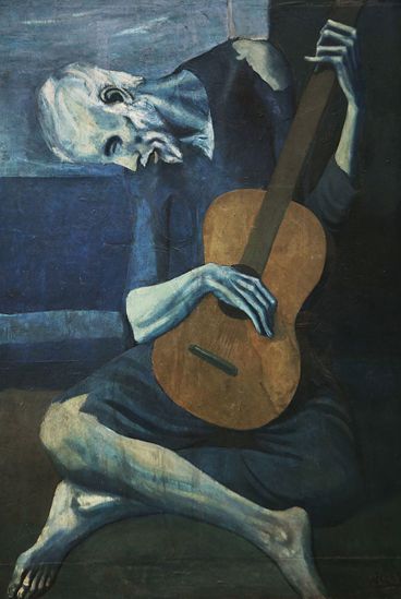 the_old_guitarist_pablo_picasso.jpg The Old Guitarist, Pablo Picasso
