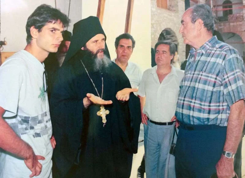 mitsotakisao.jpg Όταν ο Μητσοτάκης επισκέφθηκε για πρώτη φορά το Άγιο Όρος, σε ηλικία 18 ετών