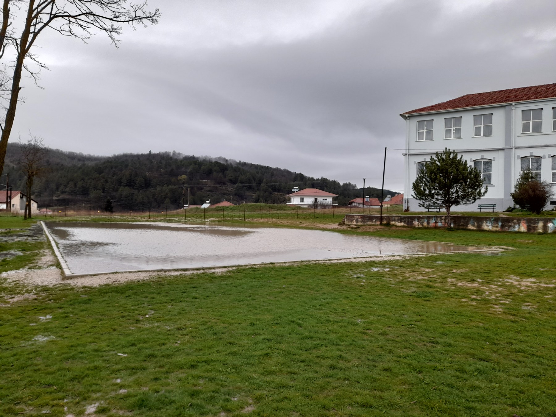 Εργοτάξιο σε δημοτικό σχολείο