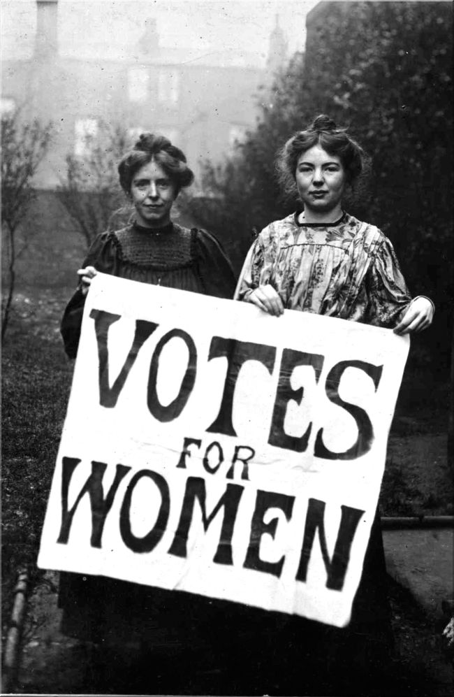 votes for women, σουφραζέτες, δικαιώματα γυναικών, ισότητα,