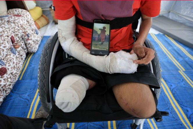gaza.jpg Επιζών γενοκτονίας της Γάζας