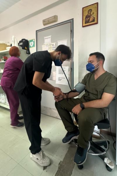 Φοιτητές ΑΠΘ σε κέντρο Υγείας