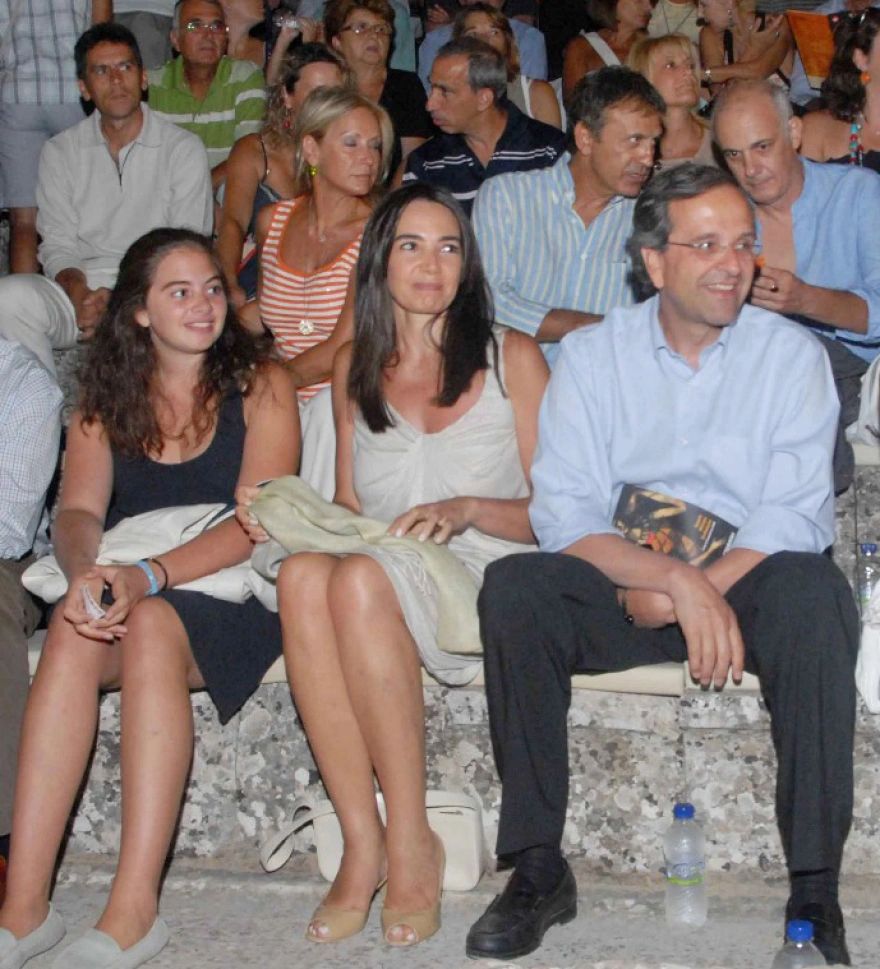 λένα σαμαρα με συζυγο αντώνη σαμαρα