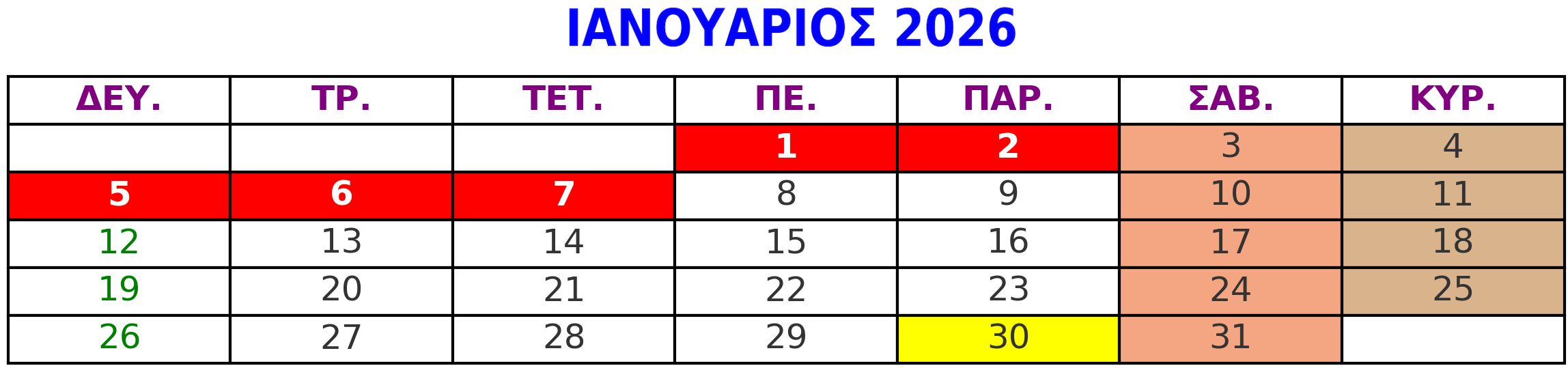 january 2026