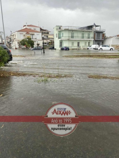 Κακοκαιρία: Πλημμύρες στην Αιτωλοακαρνανία