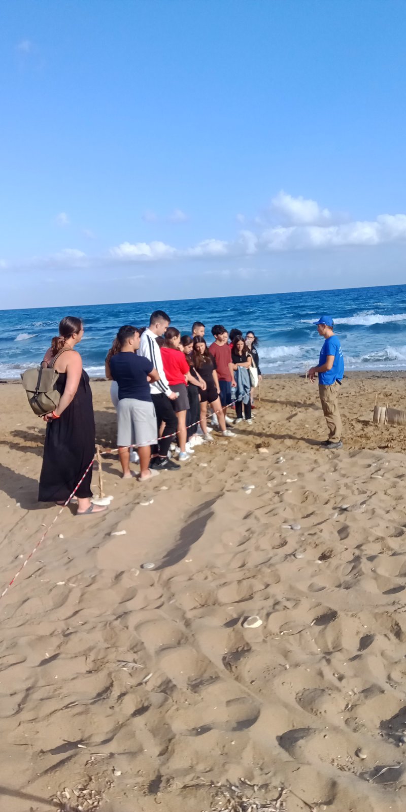 BLEBeach: Εκπαιδευτική Δράση του 4ου ΓΕΛ Ρεθύμνου(Αρσάνιο Λύκειο) &3ου ΓΕΛ Ρεθύμνου με τον ΑΡΧΕΛΩΝ