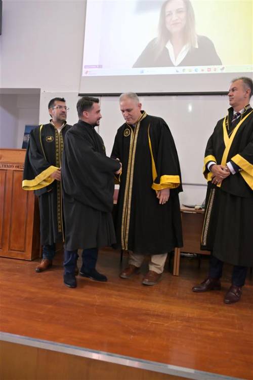 αναγορεύτηκε ο πρώτος διδάκτορας του Προγράμματος Κοινών Διδακτορικών Σπουδών Πανεπιστημίου Θεσσαλίας
