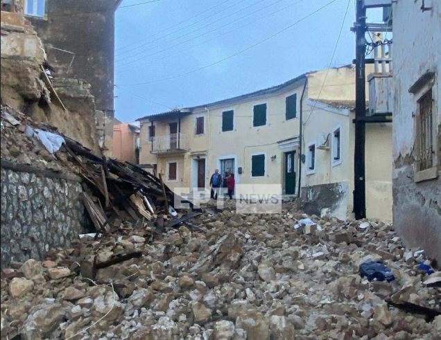 Κατολίσθηση στην Κέρκυρα