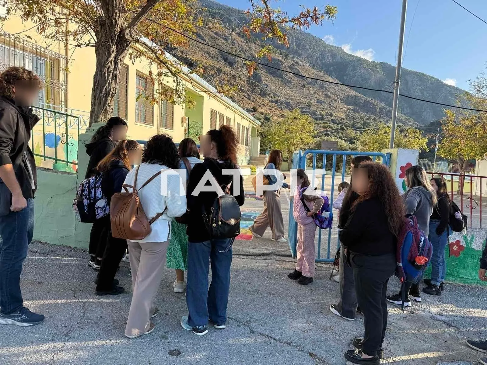 μαθητές στα Βορίζια