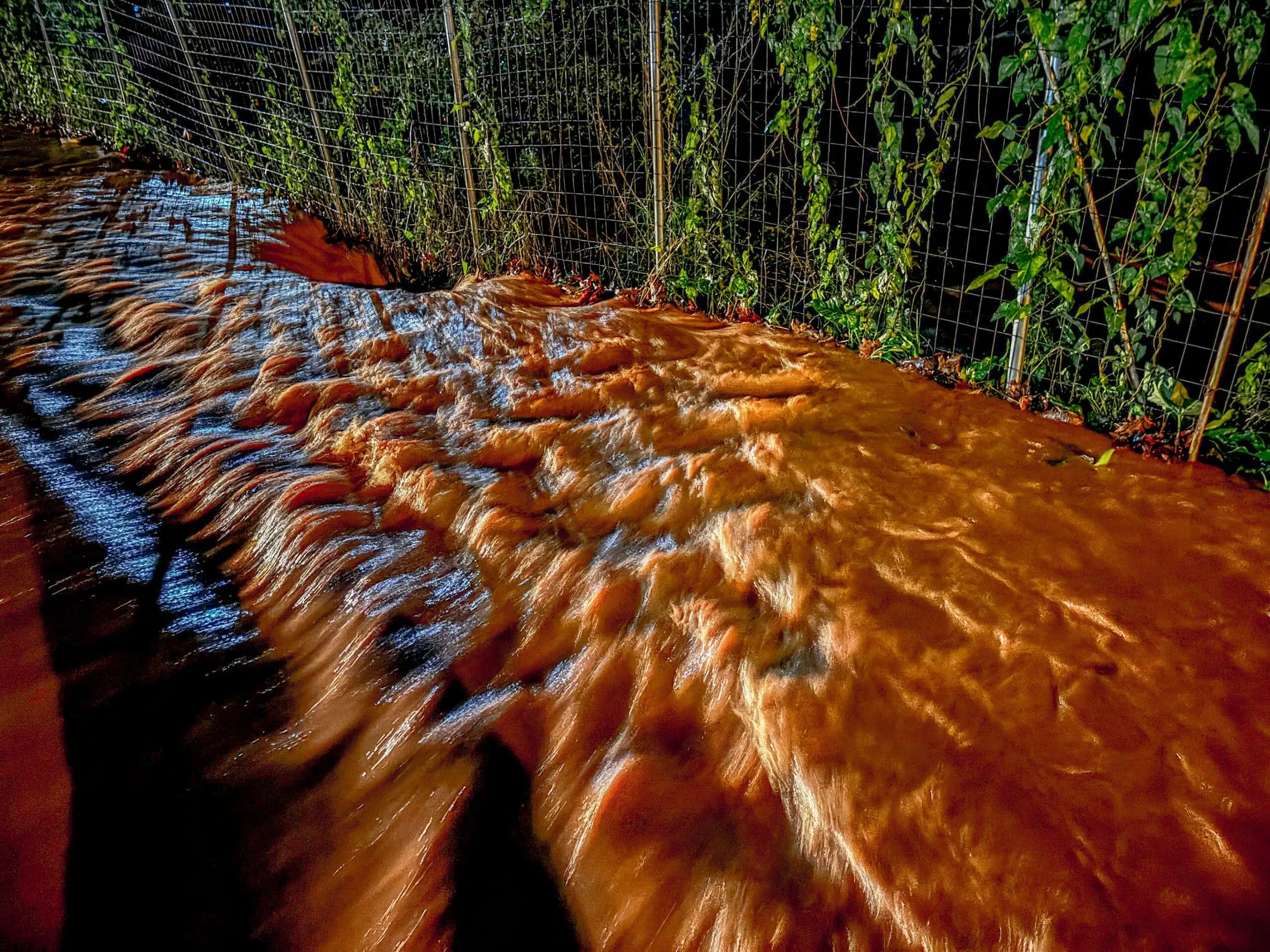 Υπερχείλιση του ποταμού Καλαμά