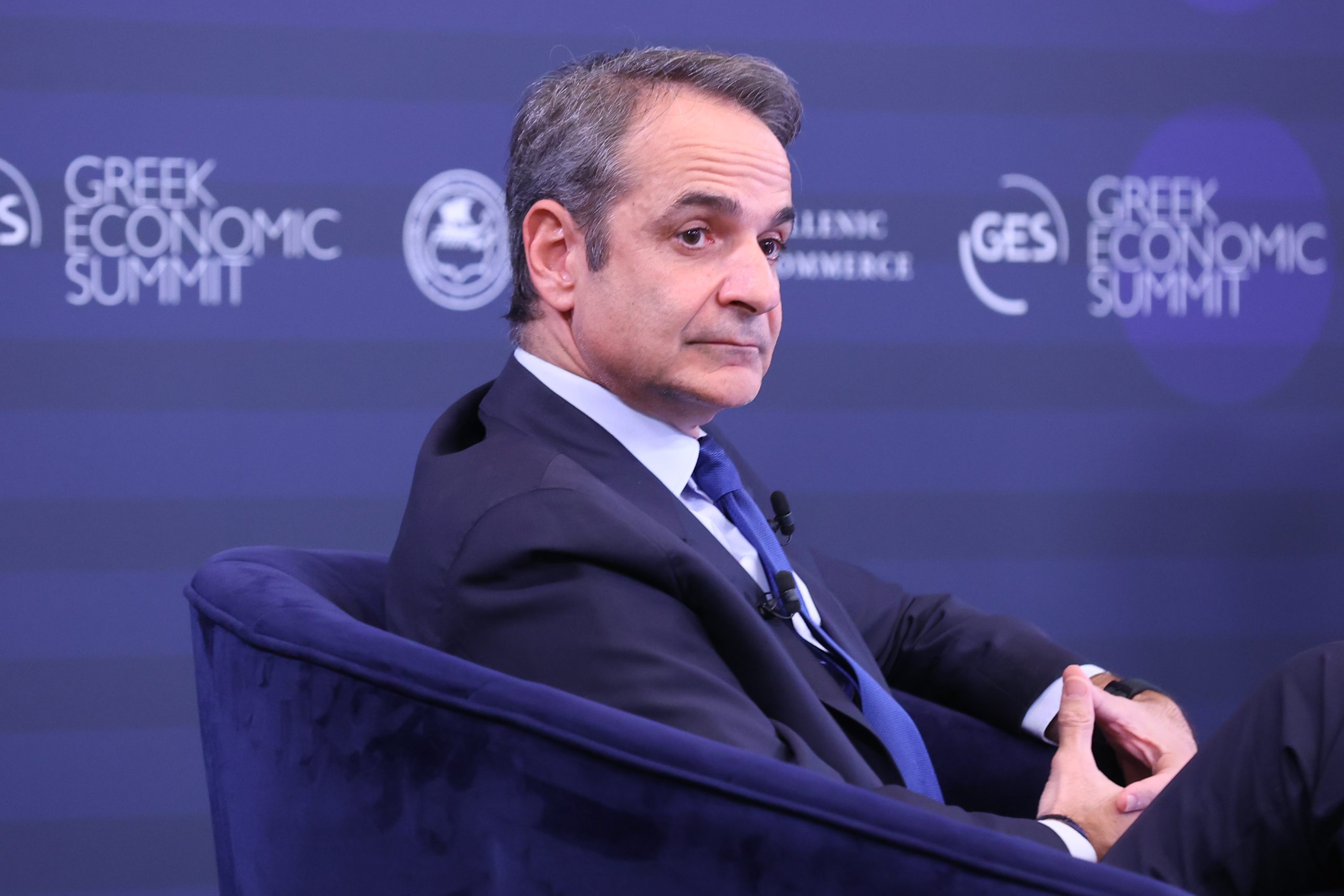 Ο Κυριάκος Μητσοτάκης σε ομιλία στο 36ο Greek Economic Summit