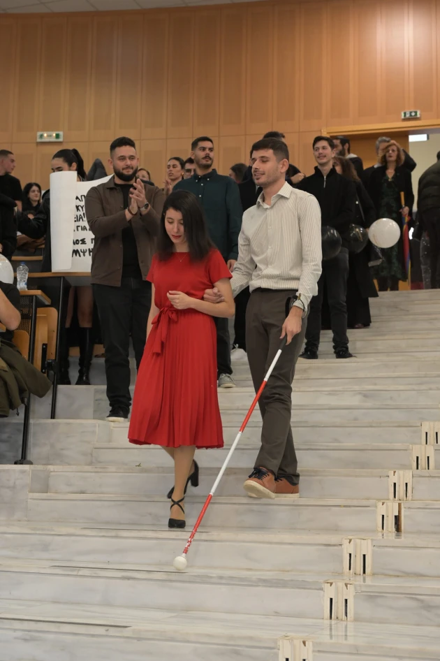 Κωνσταντίνος–Εφραίμ Τσαγκατάκης: Ο πρώτος απόφοιτος με ολική απώλεια όρασης στο ΕΛΜΕΠΑ