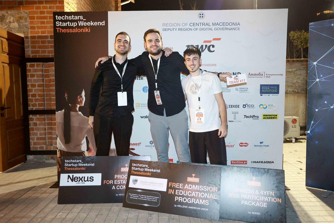 f2.jpg Δύο πρώτες θέσεις κατέλαβαν φοιτητικές ομάδες του Πανεπιστημίου Μακεδονίας