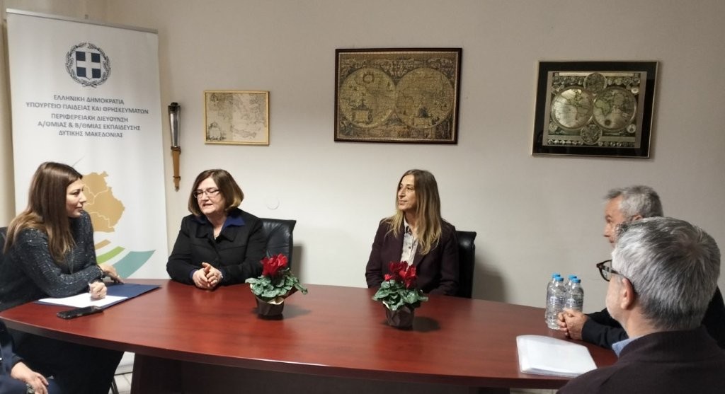 Η Σοφία Ζαχαράκη στην Κοζάνη