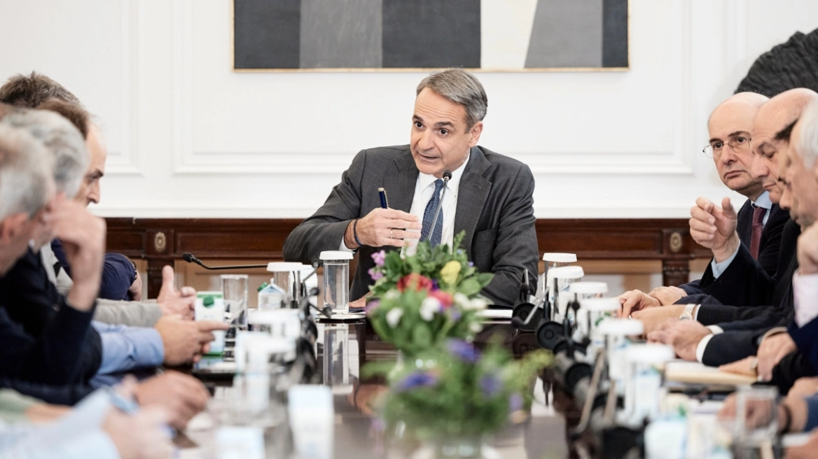 Μητσοτάκης και αγρότες