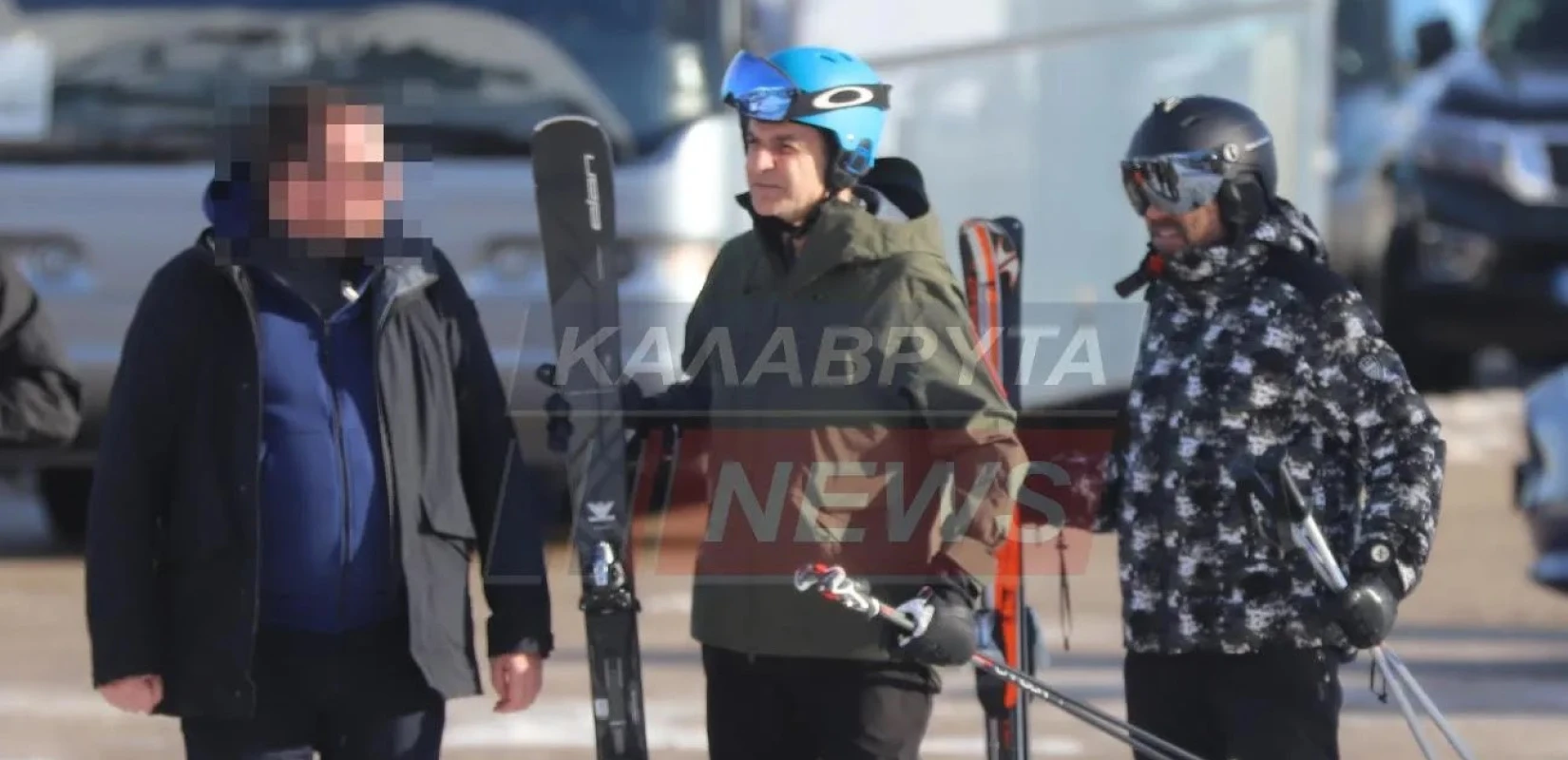 Κυριάκος Μητσοτάκης: Στις πίστες των Καλαβρύτων για σκι ο πρωθυπουργός