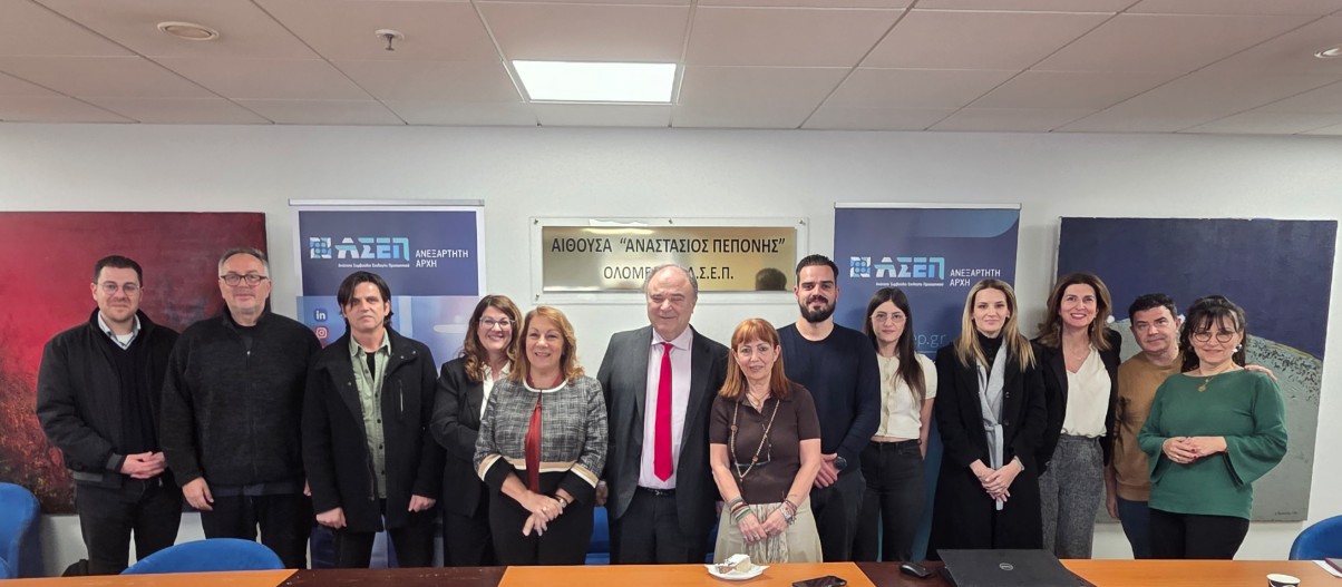 συνάντηση με ΜΜΕ και δημοσιογράφους στο ΑΣΕΠ