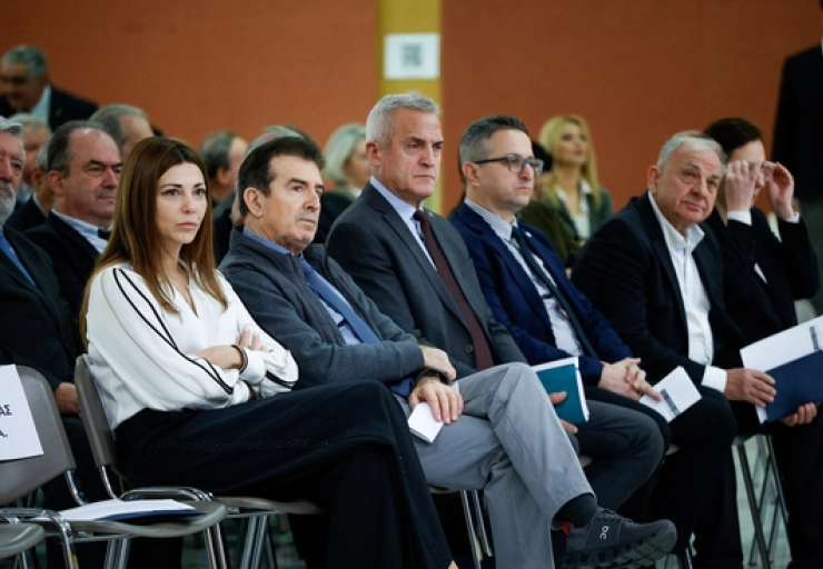 Μιχάλης Χρυσοχοΐδης, Σοφία Ζαχαράκη σε εκδήλωση