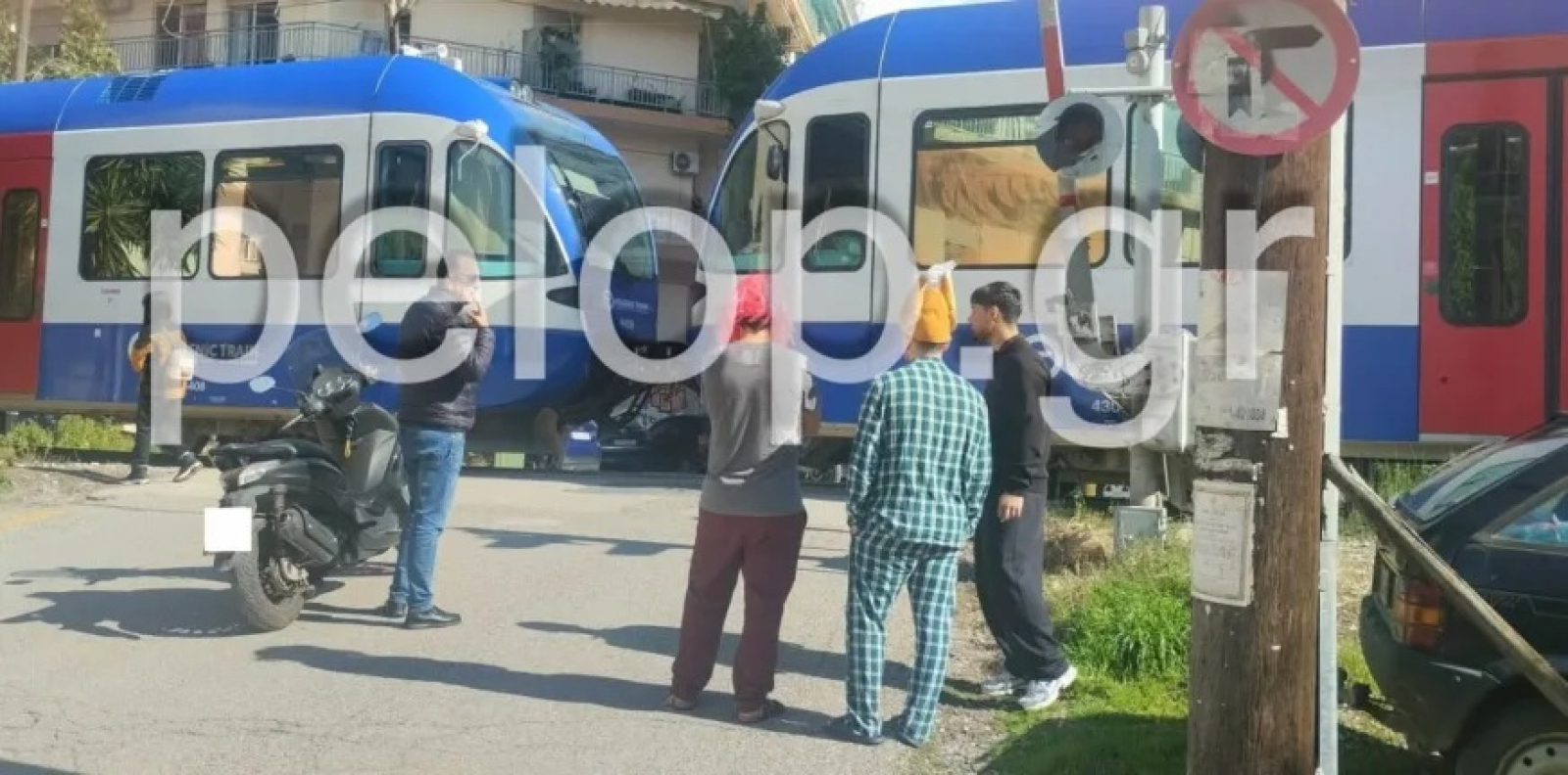 Πάτρα, ατύχημα με ΙΧ και τρένο