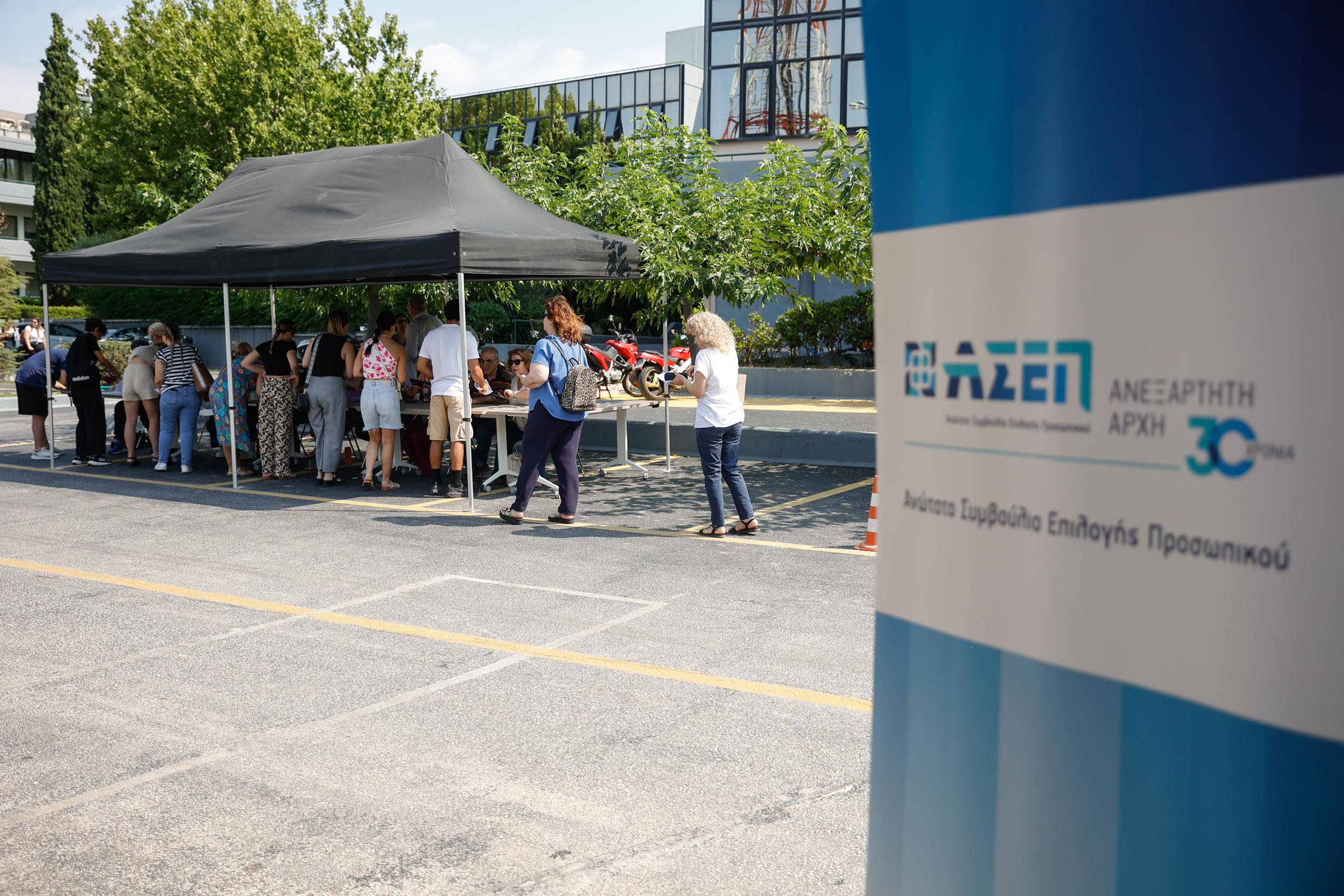 Το περίπτερο του ΑΣΕΠ στη Διεθνή Έκθεση Θεσσαλονίκης