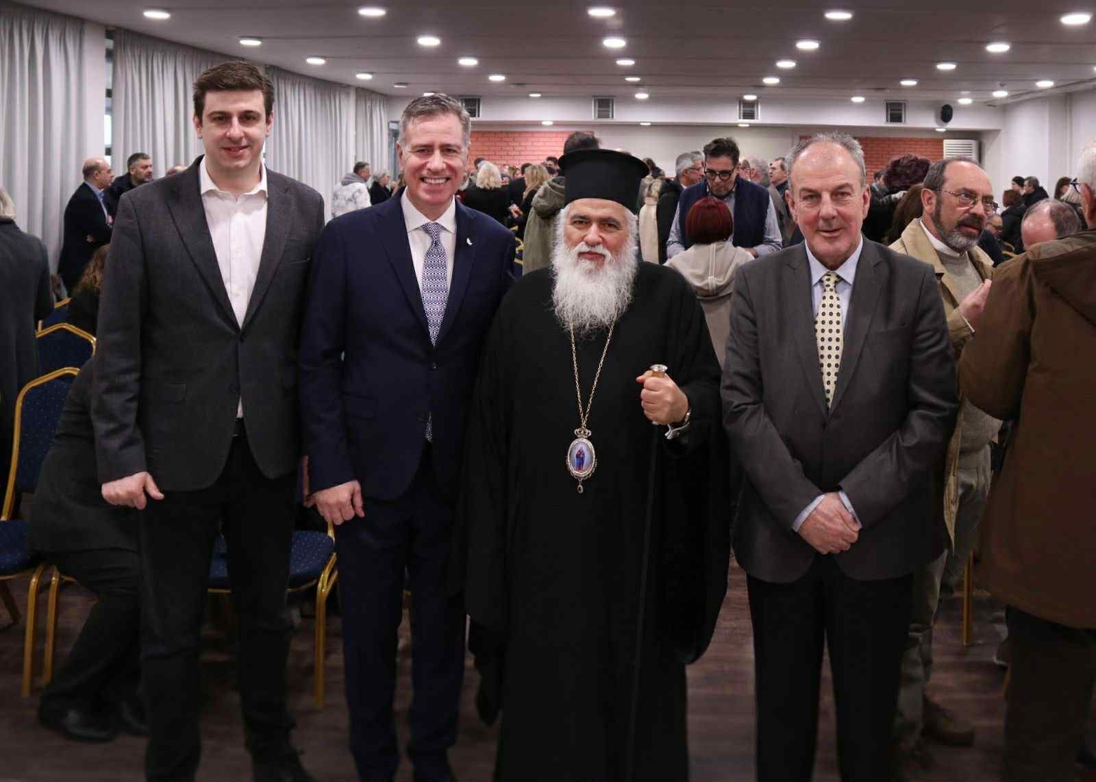 Η κοπή βασιλόπιτας στο Διεθνές Πανεπιστήμιο της Ελλάδος και τα έργα που δρομολογούνται