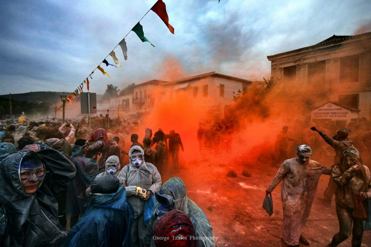Αλευρομουτζουρώματα στο Γαλαξίδι