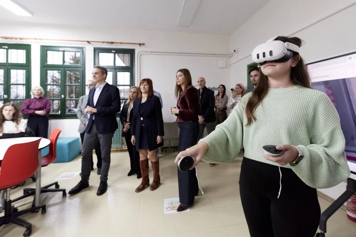 Επίσκεψη Μητσοτάκη στο Κέντρο Καινοτομίας Ηπείρου