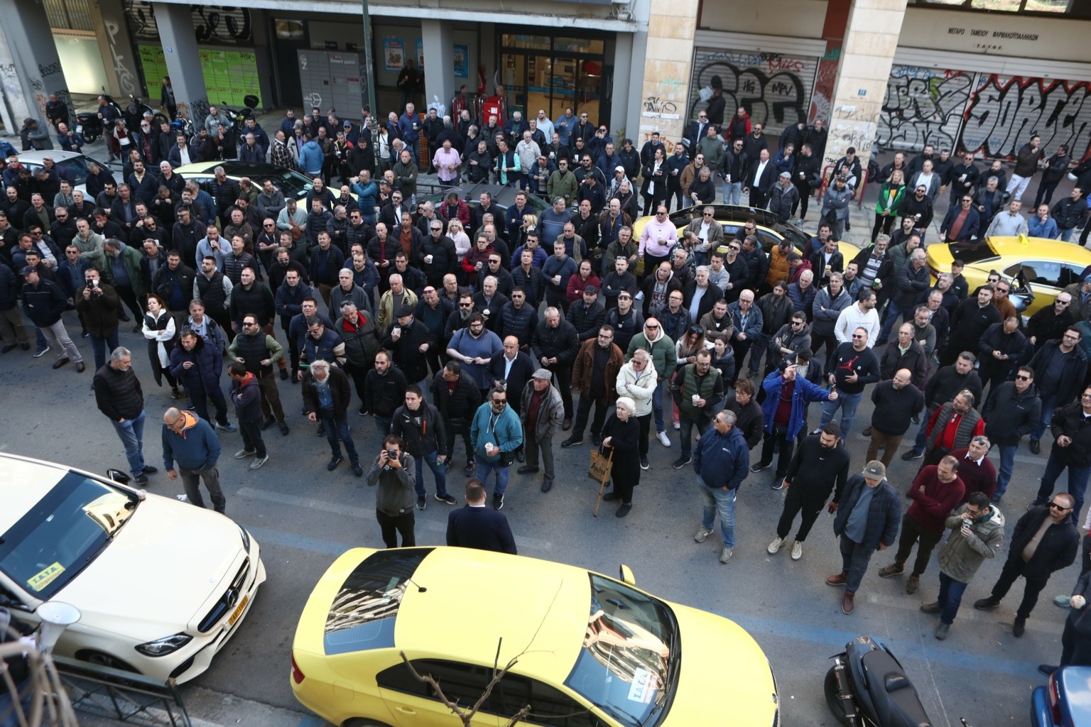 απεργία ταξί