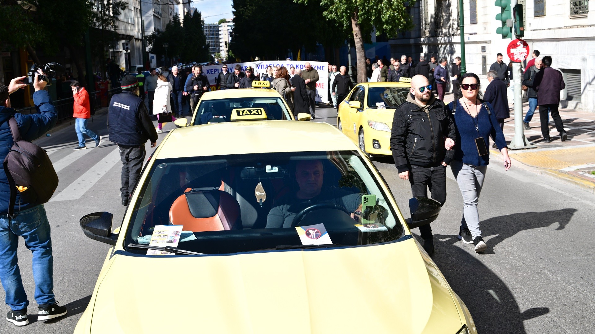απεργία ταξί