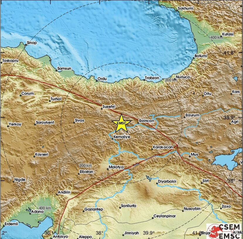 Σεισμός στην Τουρκία