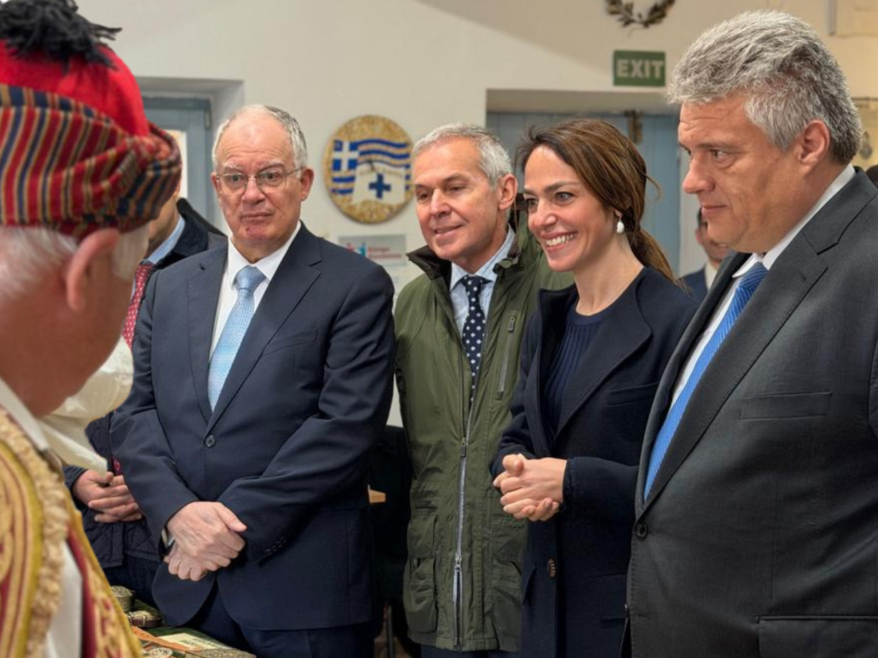 Η Δόμνα Μιχαηλίδου εκπροσώπησε τον Πρωθυπουργό στις εκδηλώσεις για την επέτειο της 17ης Μαρτίου 1821 στην Αρεόπολη