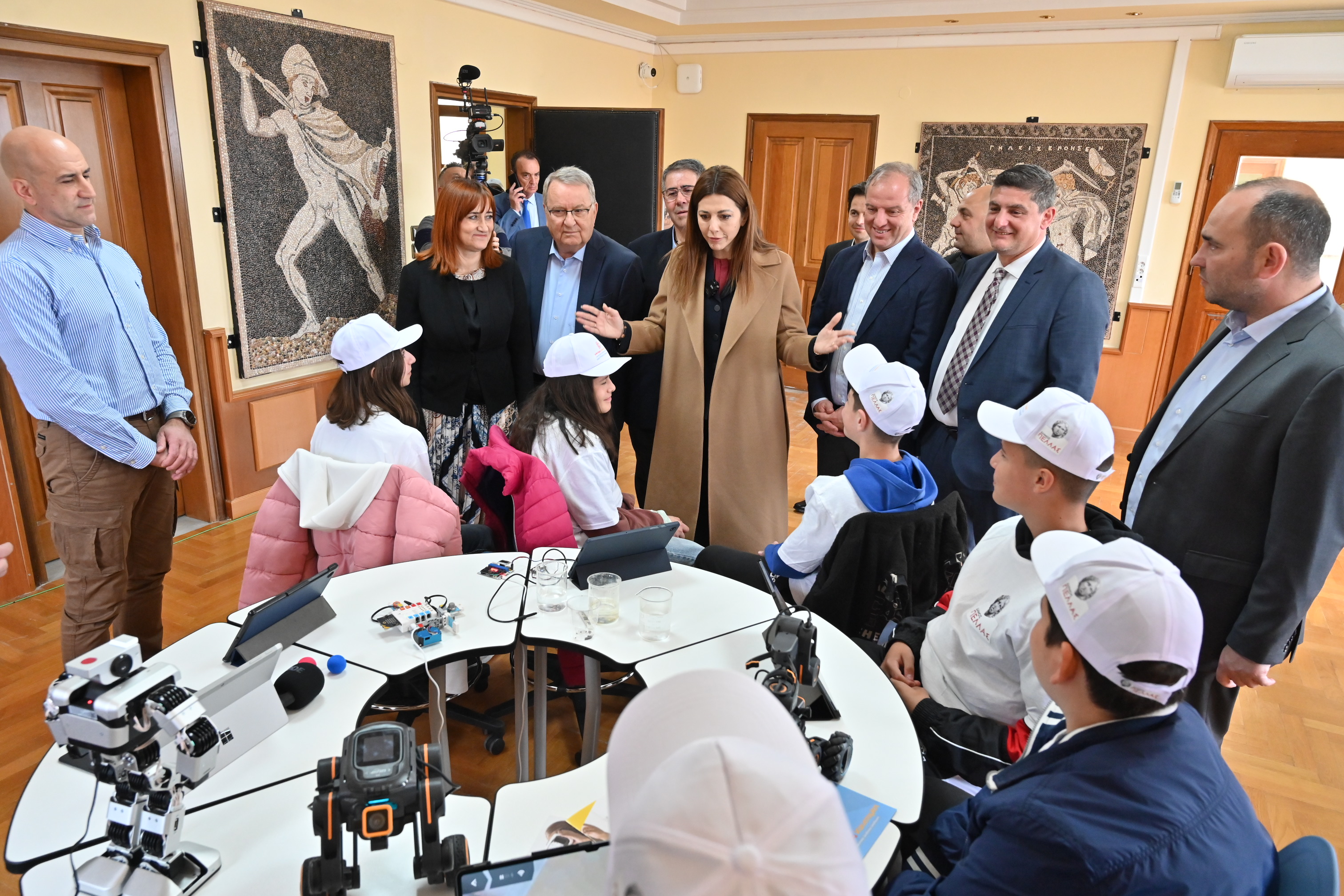 Σοφία Ζαχαράκη: Η υπουργός Παιδείας εγκαινίασε το νέο Κέντρο Καινοτομίας Κεντρικής Μακεδονίας