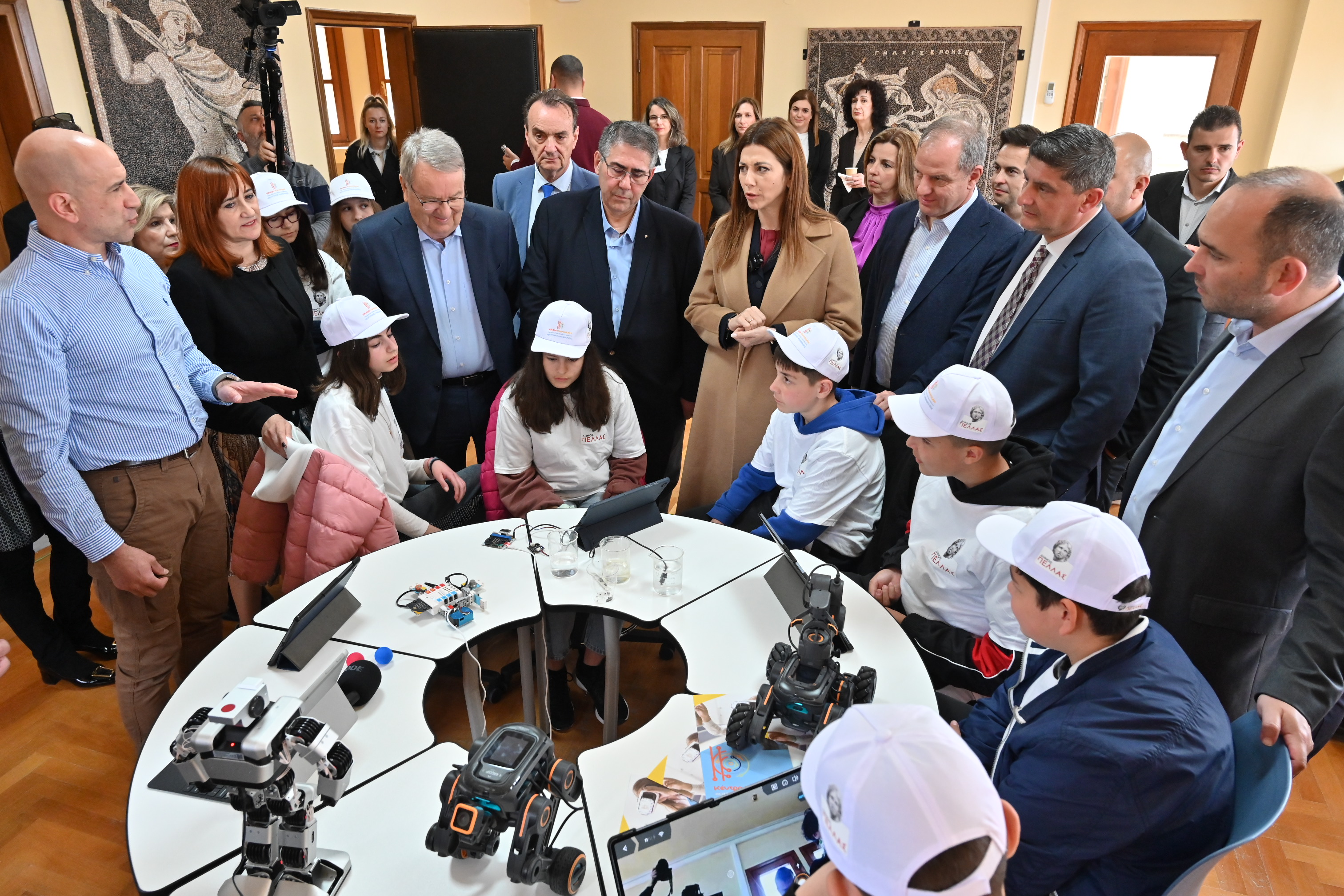 Σοφία Ζαχαράκη: Η υπουργός Παιδείας εγκαινίασε το νέο Κέντρο Καινοτομίας Κεντρικής Μακεδονίας