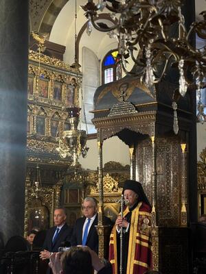 Τον Οικουμενικό Πατριάρχη Βαρθολομαίο συνάντησε ο Υφυπουργός Παιδείας, Θρησκευμάτων και Αθλητισμού, Νίκος Παπαϊωάννου