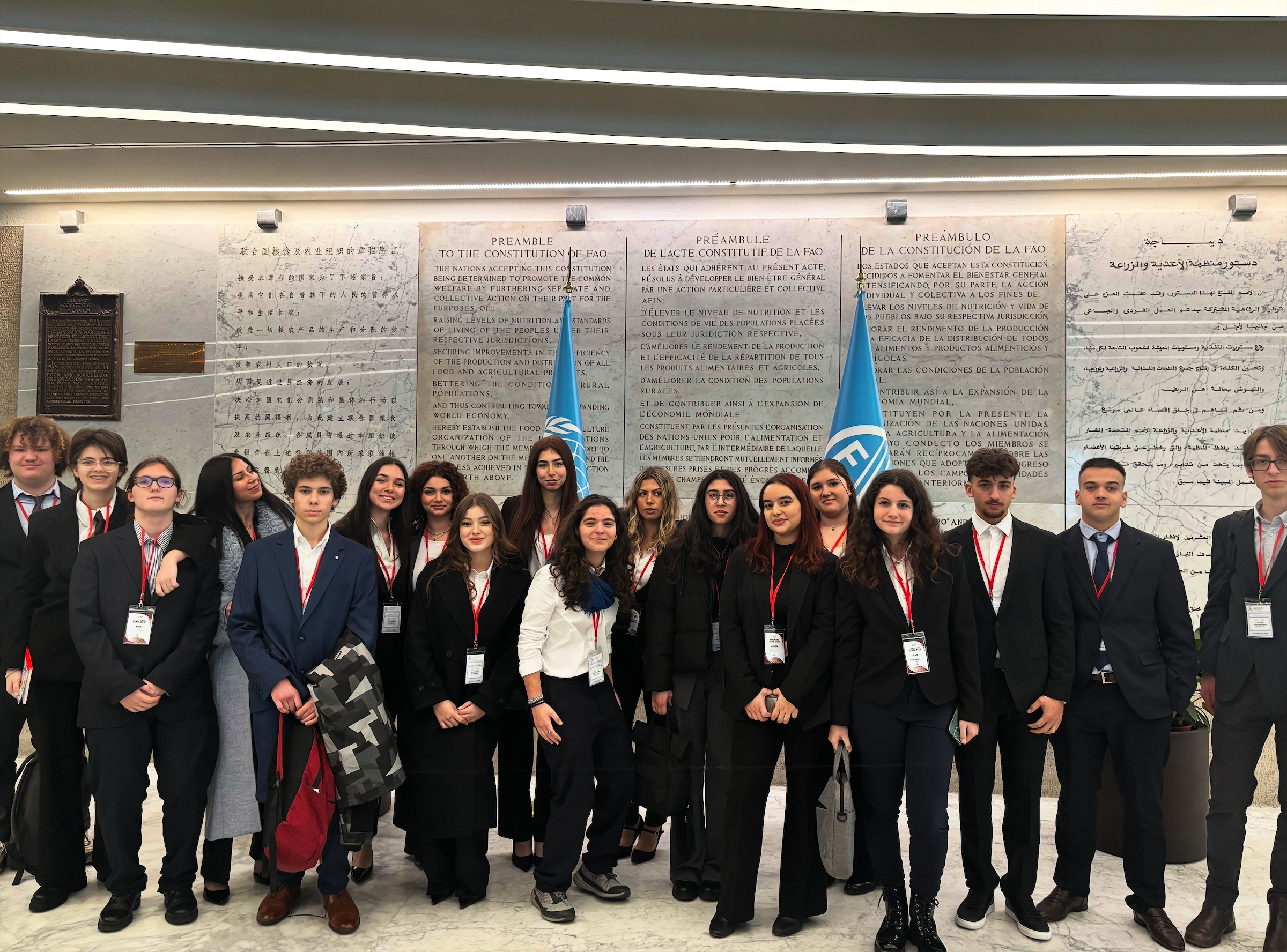 Ιστορική πρωτιά: Ελληνική μαθητική αποστολή στην έδρα των Ηνωμένων Εθνών στη Νέα Υόρκη