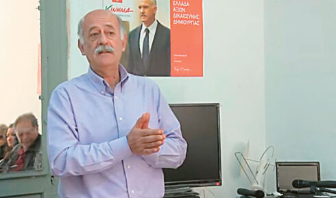 ο Νίκος Γαλανός, που εκλέχθηκε για πρώτη φορά βουλευτής με τον Συνασπισμό το 1989,