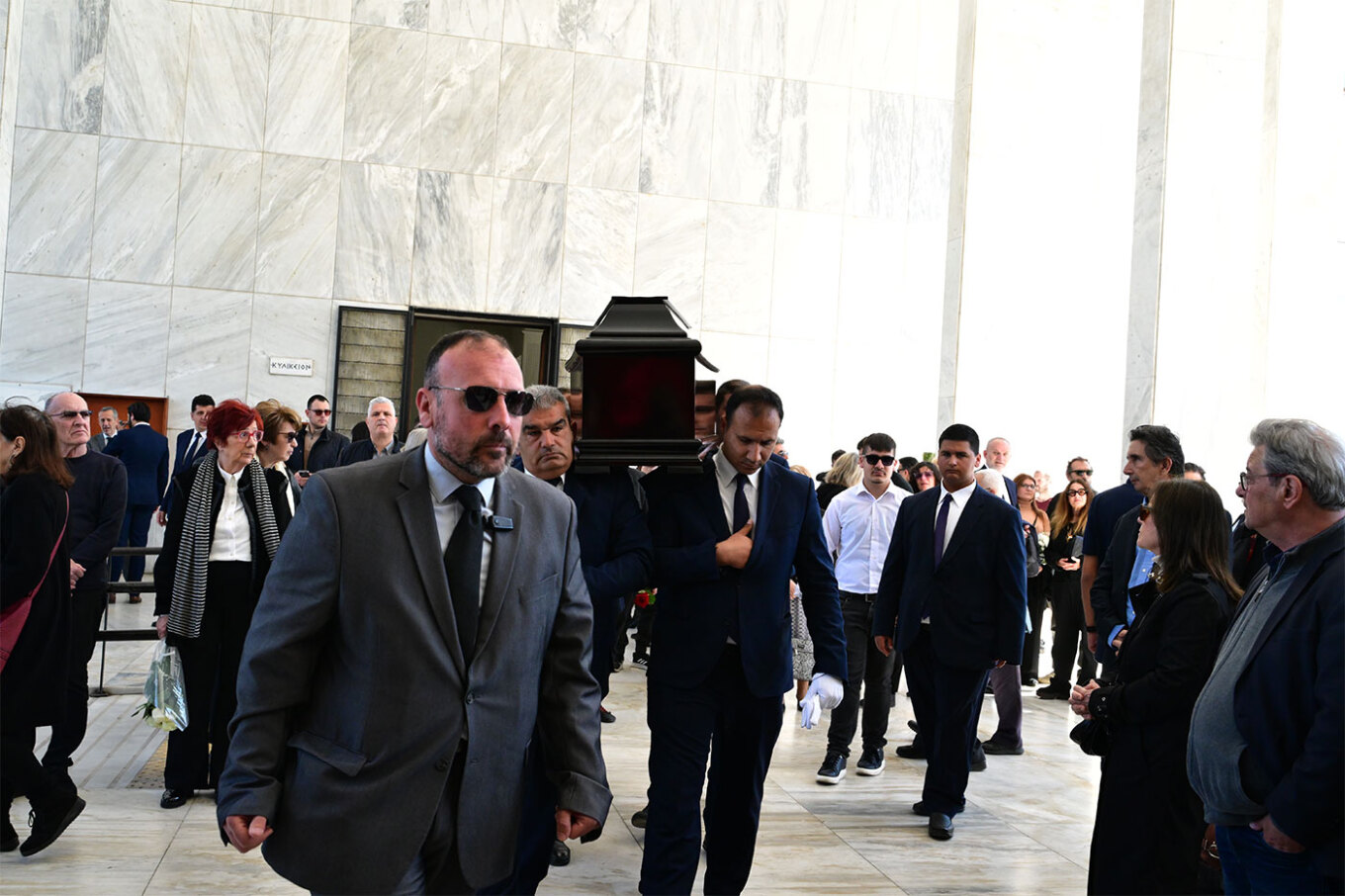 κηδεία του Βασίλη Ρίζου