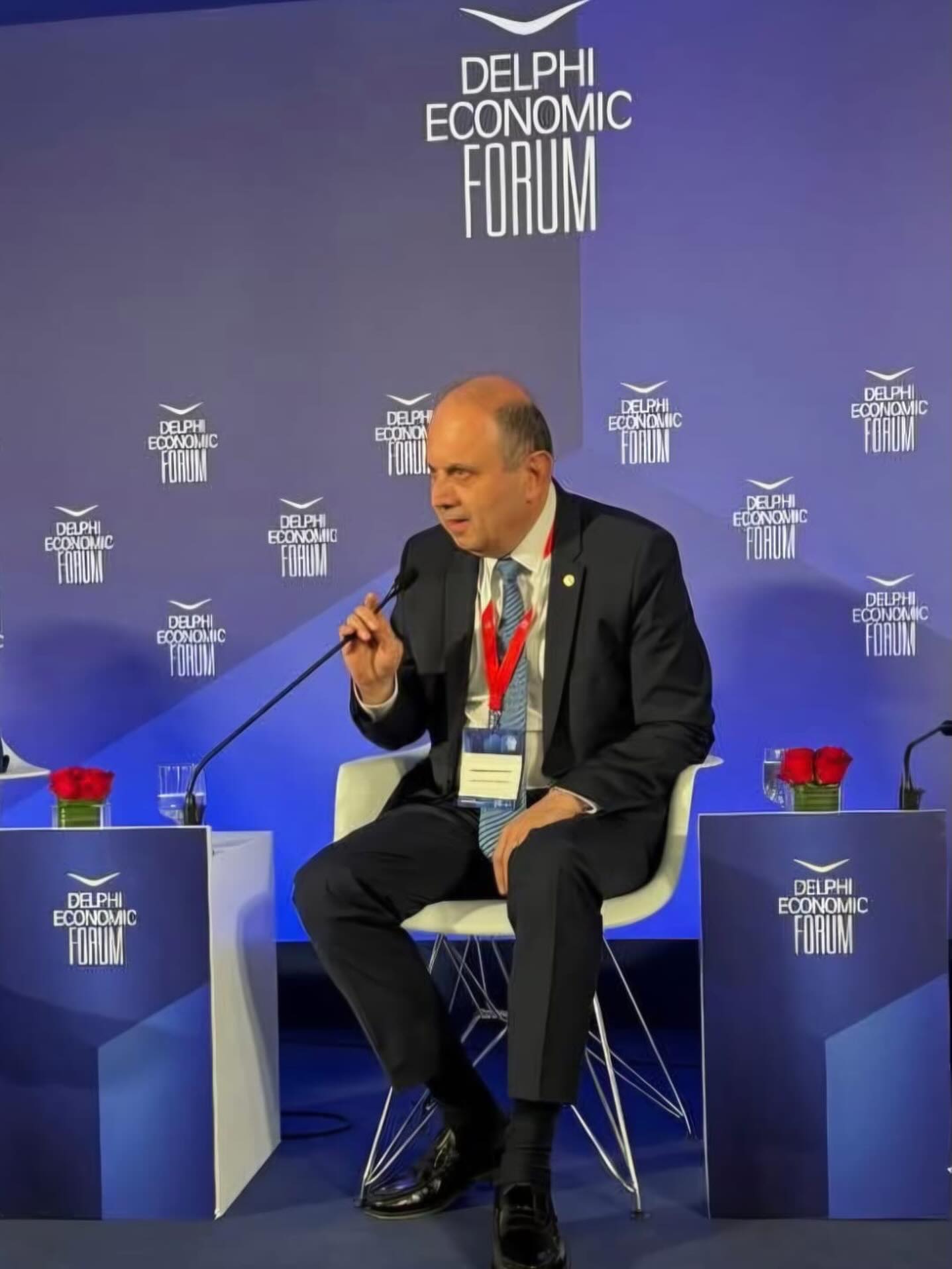Ο Πρύτανης του ΑΠΘ στο Delphi Economic Forum