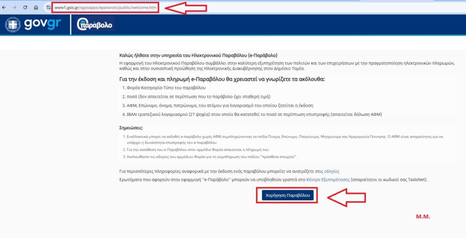 παραβολο