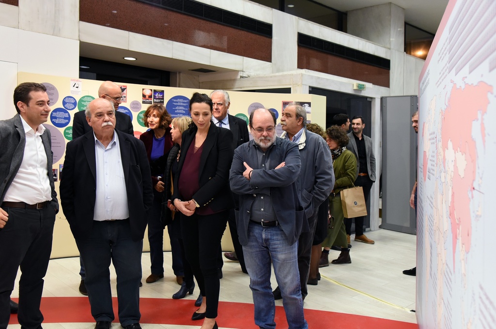 polemontas_gia_tin_eirini_15.11.2018_foto_1.jpg Βούτσης πολεμώντας για την ειρήνη έκθεση βουλή
